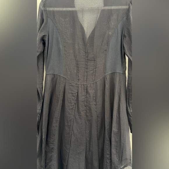 Elisa Cavaletti Size Small Tunic Button Sheer Artsy Dark Romantic Fairy Goth - Picture 9 of 12